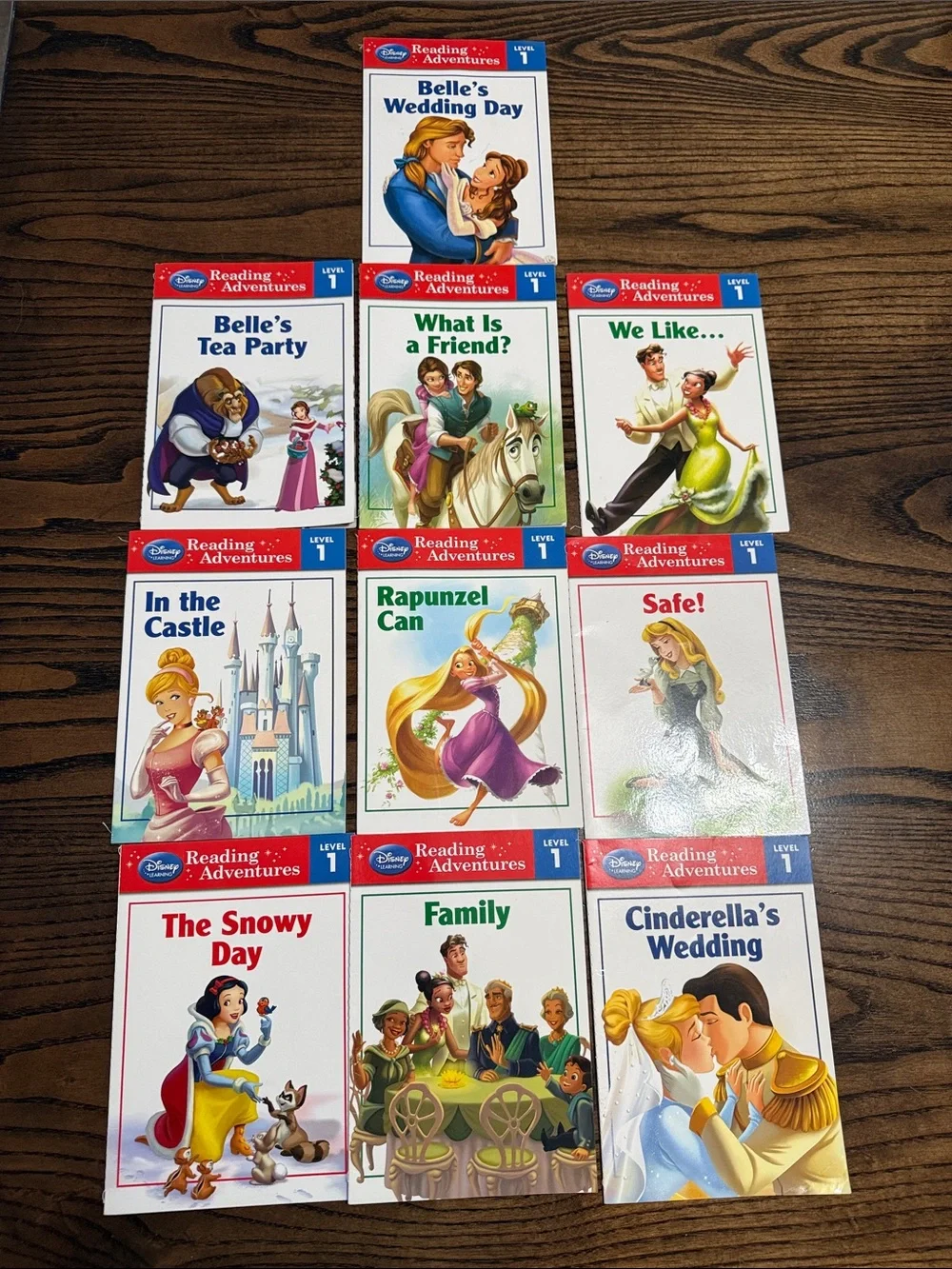 Disney Reading Adventures Kids Book Set - 10 pack